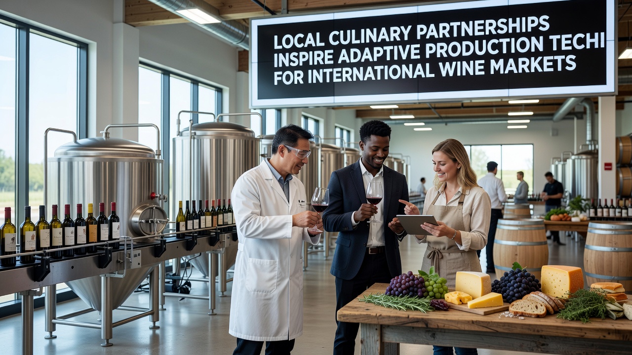 Chef-Winery Collaborations Lead to Tailored Production Approaches for International Wine Trade